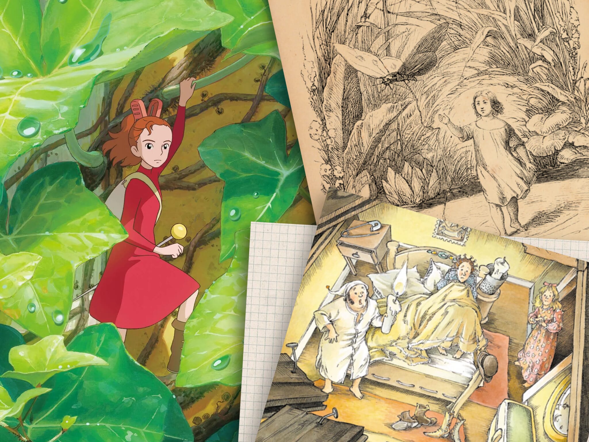 fairy tales that inspired ghibli movies